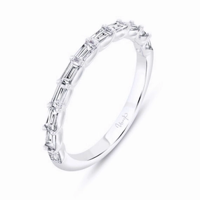 Lux Appeal Lively Spirit 14K White Gold Timeless Collection Wedding-Band Wedding Ring