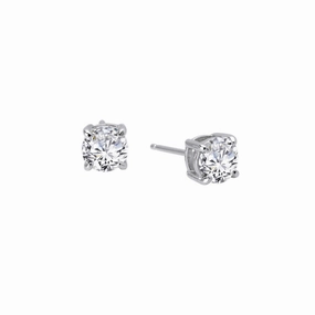 1.32 CTW Solitaire Stud Earrings Glam Set
