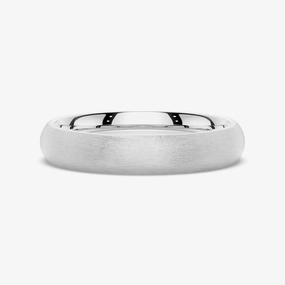 Festive Touch Delicate Craft 6mm Classic Matte Finish Men's Wedding Band