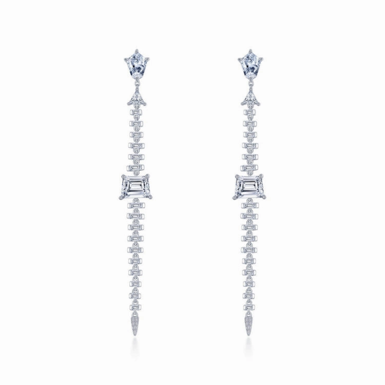 Long Linear Dangling Earrings youth appeal