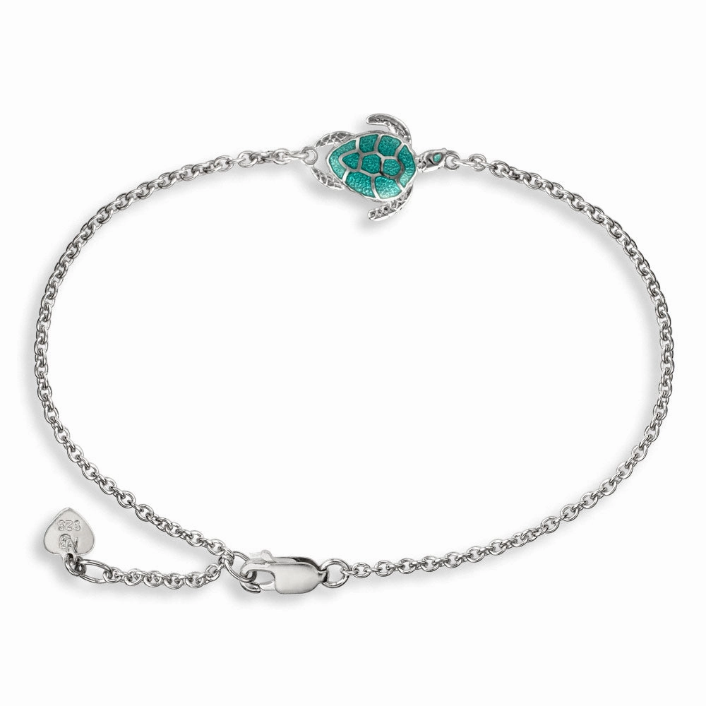 Classic Craftwork Lifestyle Match Double-sided enamel design, Adjustable 7.5 to 8.25 inches, Rhodium Plated for easy care, Gift Boxed