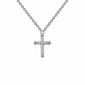 Elegant Charm 0.07 CTW Cross Necklace