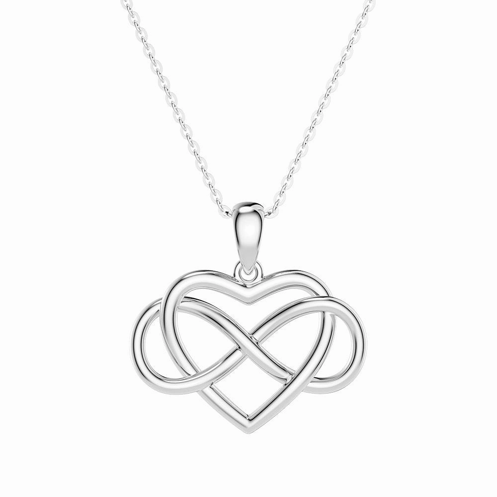 Artful Design "Infinite Love" Heart Pendant Necklace