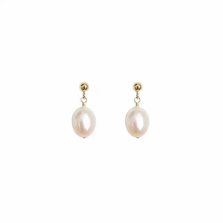 Subtle Look Signature Accent Manju Earrings