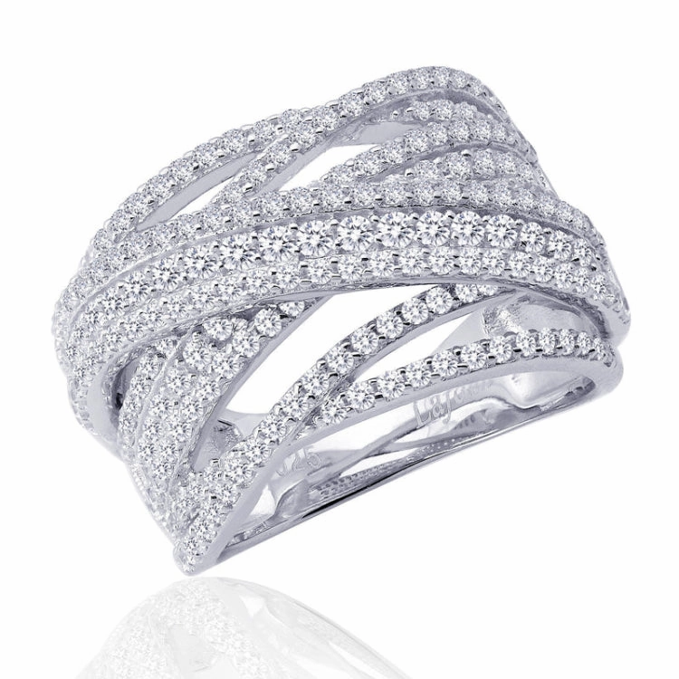 Pave Glam Anniversary Band Charming Gems