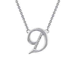Daily Accent Letter D Pendant Necklace