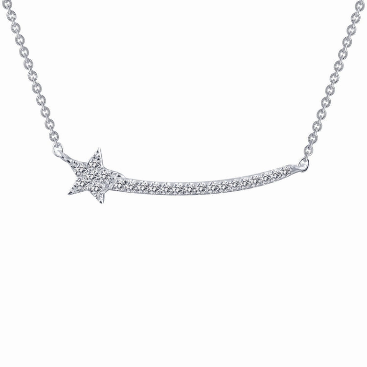 Shooting Star Necklace Romantic Touch Glamorous Design